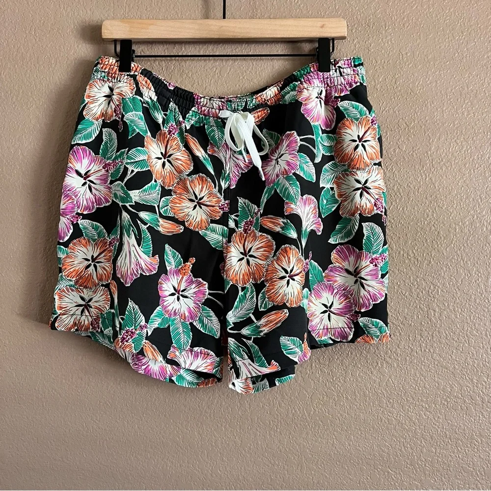Chubbies Pollen Farrells Floral Print Swim Shorts Size Medium